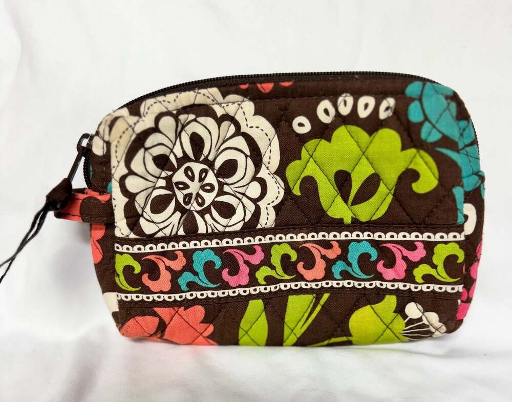 Vera Bradley Retired Lola Tote Bag Purse Colorful Woman's